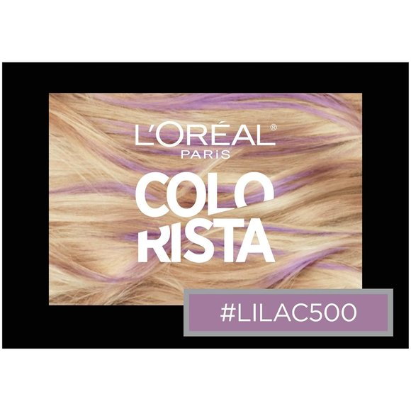 L'oreal Paris Hair Color Colorista Makeup 1-day for Blondes, Lilac500 - Picture 6 of 9